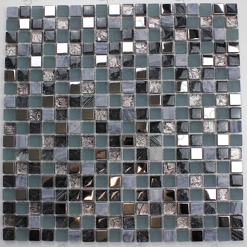 Smederij Interpretatief Geld rubber Tegel mozaiek van glas en steen mvp-galb