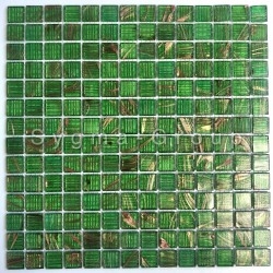 Mosaico de vidro para piso e parede do chuveiro banheiro e cozinha Plaza Vert
