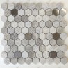 Mosaicos de mármol y metal para baños y cocinas Bellona Beige