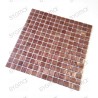 Brown Glass Mosaic Plaza Auburn for Bathrooms & Kitchens