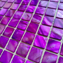 Azulejos e mosaicos em nácar para piso e parede modelo NACARAT VIOLET