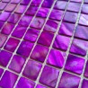 Fliesen und Mosaik in Perlmutt für Boden und Wand Modell NACARAT VIOLET