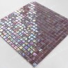 Mosaico de vidrio para baño y ducha modelo IMPERIAL VIOLET