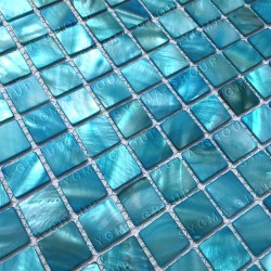 Mosaicos de madrepérola Nacarat Bleu