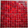 Azulejo de cocina y malla mosaico de baño modelo Alliage Rouge