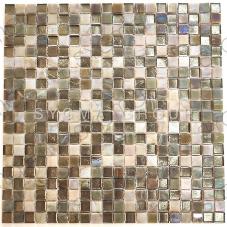 Mosaique salle de bain carrelage douche mur et sol Mirta