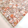 Red stone and marble tile for bathroom and kitchen surfaces