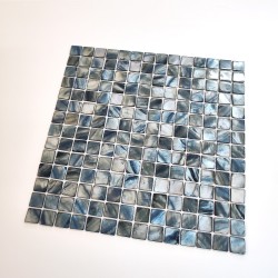 mosaico e azulejo em nácar para banheiro e chuveiro Nacarat Gris