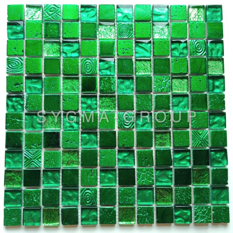 Azulejos de baño y revestimientos de cocina modelo Alliage Vert