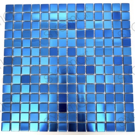 Keukentegels badkamertegels in metaal model Carto Bleu