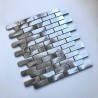 Fliesen mosaik wand aluminium Modell ATOM