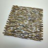 Real mother of pearl mosaic wall tiles for bathroom and shower, KAMALA model