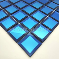 Mirrored mosaic tiles for backsplash and bathroom walls Meghan Blue