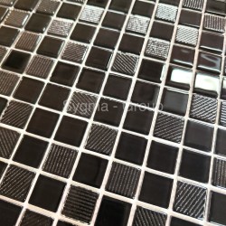 Azulejos de parede e piso de banheiro e chuveiro LORENS NOIR