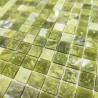 Mosaico in pietra verde – Rivestimento elegante per doccia, bagno e cucina