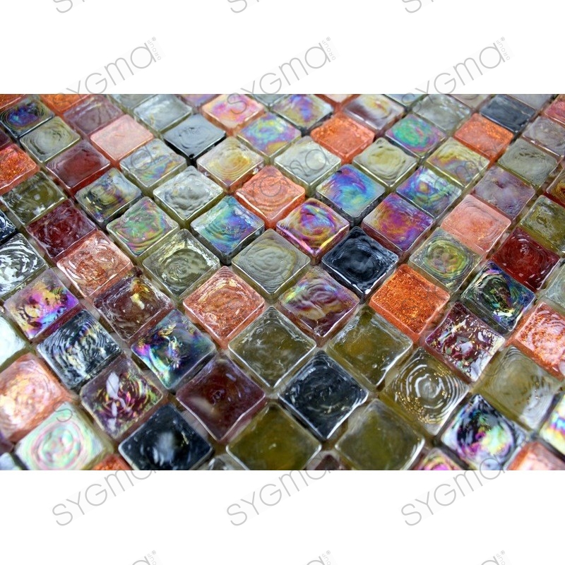 Mosaique de verre pour sol et mur mv-inesse 