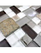 Glass und Steine Mosaik