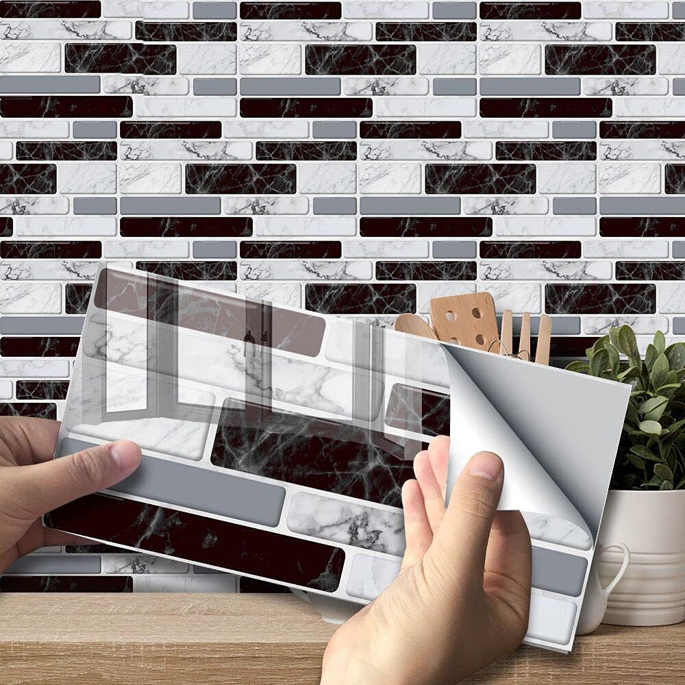 poor quality self adhesive plastic mosaic